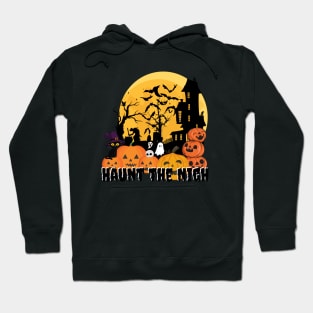 Haunt the Night: Spooktacular Halloween Designs to Thrill and Chill! Hoodie